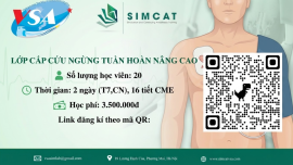 Thông báo tuyển sinh khóa 27  “Lớp cấp cứu ngừng tuần hoàn nâng cao”